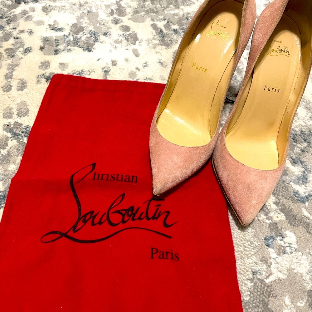 christian louboutin heels size 10